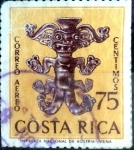 Stamps Costa Rica -  Intercambio 0,20 usd 75 cent. 1963