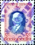 Sellos de America - Costa Rica -  Intercambio 0,20 usd 5 cent. 1959