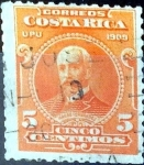 Sellos del Mundo : America : Costa_Rica : Intercambio 0,20 usd 5 cent. 1910