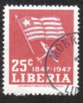 Stamps Liberia -  100 años de la Independencia