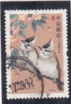 Stamps : Asia : China :  aves-