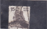 Stamps : Asia : India :  tigre de Bengala
