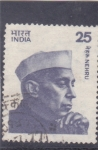 Sellos de Asia - India -  Nehru- primer ministro