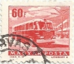 Stamps Hungary -  TRANSPORTES Y COMUNICACIONES. AUTOBÚS. YVERT HU 1560