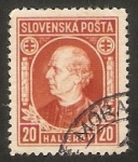 Stamps Slovakia -  Andrej Hlinka