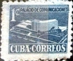 Sellos de America - Cuba -  Intercambio 0,20 usd 1 cent. 1952