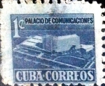 Stamps Cuba -  Intercambio 0,20 usd 1 cent. 1952