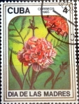 Stamps Cuba -  Intercambio nfxb 0,20 usd 4 cent. 1985