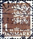 Stamps Denmark -  Intercambio 0,20 usd 1 krone 1946