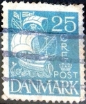 Stamps Denmark -  Intercambio 0,30 usd 25 ore 1927