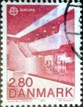 Stamps : Europe : Denmark :  Intercambio jcpf 0,35 usd 2,80 krone 1987