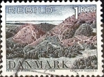 Stamps : Europe : Denmark :  Intercambio 0,20 usd 1 krone 1972