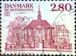 Stamps Denmark -  Intercambio 0,25 usd 2,80 krone 1985