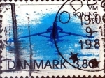 Stamps Denmark -  Intercambio 0,90 usd 3,80 krone 1987