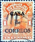 Stamps Ecuador -  Intercambio 0,30 usd 1 cent. 1920