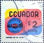 Stamps Ecuador -  Intercambio 0,20 usd 2 sucre 1969