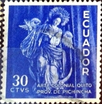 Stamps Ecuador -  Intercambio nfb 0,20 usd 30 cent. 1950