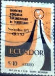Sellos de America - Ecuador -  Intercambio 1,00 usd 10 sucre. 1971