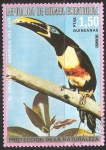 Stamps Equatorial Guinea -  Black-necked 