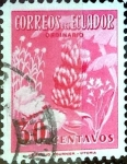 Stamps Ecuador -  Intercambio 0,20 usd 30 cent. 1954