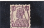 Stamps : Asia : India :  rey George V 