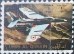 Stamps : Asia : United_Arab_Emirates :  Intercambio crxf2 0,20 usd 1 ryals 1971