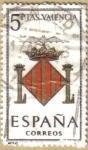 Stamps Spain -  VALENCIA - Escudos Provincias España