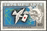 Stamps Hungary -  Paloma mensajera