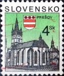 Stamps : Europe : Slovenia :  Intercambio 0,20 usd 4 k. 1995