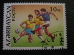 Stamps Asia - Azerbaijan -  1994 World Cup Soccer Championships, U.S.