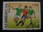 Stamps Asia - Azerbaijan -  1994 World Cup Soccer Championships, U.S.
