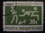Stamps Europe - Albania -  European Soccer Championships, Sweden’92