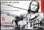 Stamps Spain -  Intercambio 0,40 usd tarifa B 2014