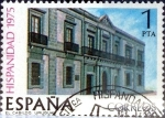 Stamps Spain -  Intercambio ma4xs 0,20 usd 1 pts. 1975