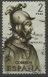 Stamps Spain -  Forjadores de América. Ed 1626