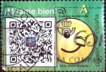 Stamps Spain -  Intercambio 0,20 usd Tarifa A 2014