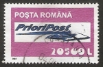 Sellos de Europa - Rumania -  Servicio Postal, Correo Prioritario