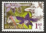 Sellos de Europa - Rumania -  Flor de Rumania, y un cordero