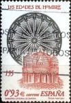 Stamps Spain -  Intercambio ma3s 1,00 usd 93 cent. 2001