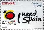 Stamps Spain -  Intercambio 0,80 usd 75 cent. 2013