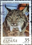 Stamps Spain -  Intercambio 0,25 usd 35 ptas. 1998
