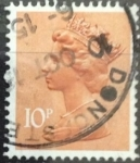 Stamps United Kingdom -  Isabel II decimal Machin