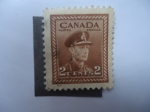 Stamps : America : Canada :  Jorge VI (Yvert/206A - Mi/217C)