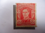 Stamps Australia -  Jorge VI (Scott/Ca:194)