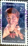 Stamps United States -  Intercambio cr5f 0,20 usd 25 cent. 1990