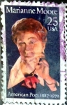 Stamps United States -  Intercambio 0,20 usd 25 cent. 1990