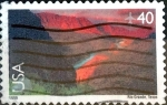 Stamps United States -  Intercambio 0,60 usd 40 cent. 1999