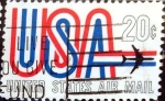 Stamps United States -  Intercambio 0,20 usd 20 cent. 1968