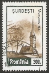 Stamps Romania -  Surdesti, Iglesia de la Región de Maramures