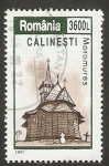 Sellos de Europa - Rumania -  Calinesti, Iglesia de la Región de Maramures